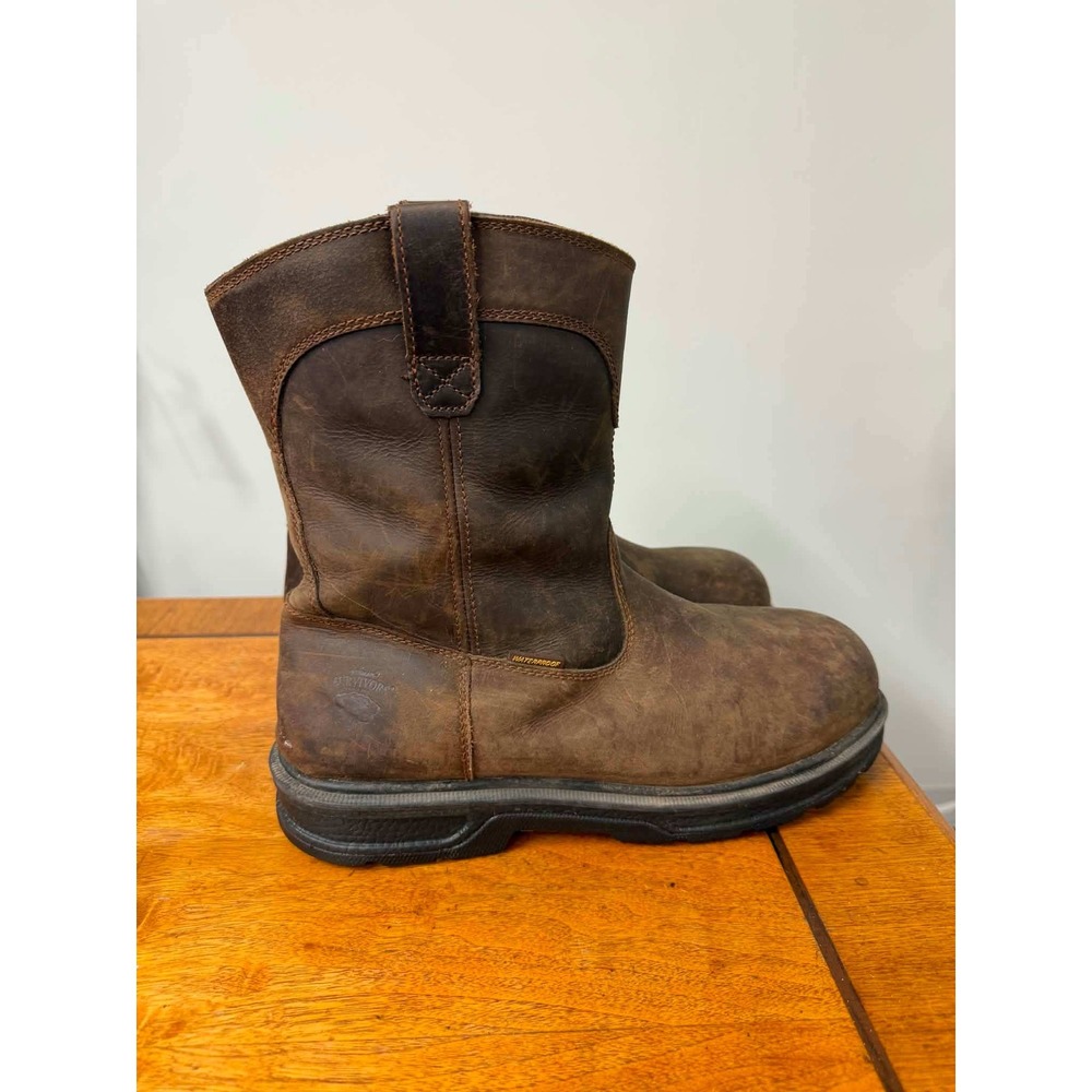 Herman Survivors Mens Brown Leather‎ Waterproof Work Boots MNHS41AG006 Size 11